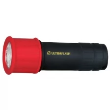 Ultraflash Led15001-b Светодиодный фонарь желтый/черный .
